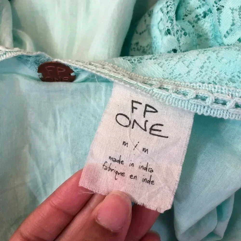 Free People Lace Mini dress size Medium